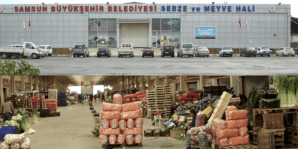 Sebze ve Meyve Hali’nde 110 Bin Ton Ürün İşlem Gördü