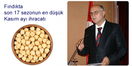 Fındık İhracatında Düşüş Devam Ediyor 
