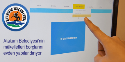 Atakum Belediyesi’nden Emlak Vergisi Borcuna e-yapılandırma Hizmeti