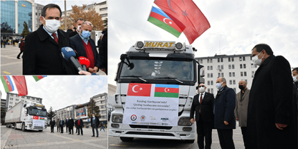 Azerbaycan’a İlaç ve Tıbbi Alet Desteği