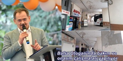 Bafra Otogarı Modernize Ediliyor
