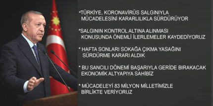 Hafta Sonları Sokağa Çıkma Yasağını Sürdürme Kararı Aldık