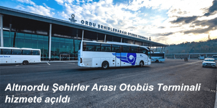 Yeni Otobüs Terminali Hizmete Açıldı 
