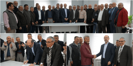 Terme Belediyesi'nde Sözleşme Sevinci