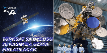 TÜRKSAT 5A Uydusu Teslim Alındı