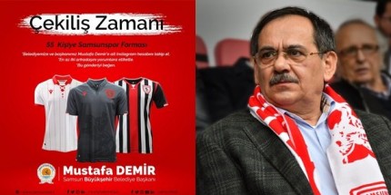 Büyükşehir Belediyesi’nden 55 Kişiye Samsunspor Forması