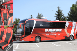 Samsunspor’un Yeni Otobüsü Geldi 