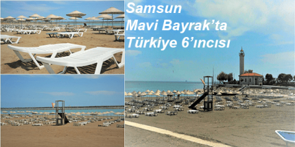 Samsun’un ‘Mavi Bayraklı Plaj’ Sayısı 13'e Çıktı