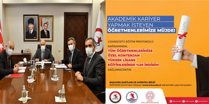 Samsun'da Akademik Kariyer Yapmak İsteyen Öğretmenlere Müjde