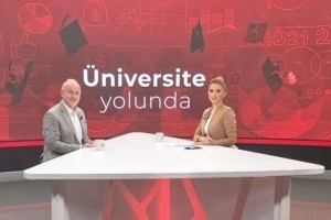 Rektör Ünal TV 100'ün "Üniversite Yolunda" Programına Katıldı