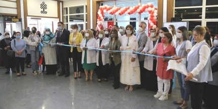 Rize Belediyesi Kadın Kültür Merkezleri Dönem Sonu Sergisi Düzenledi