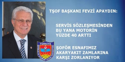 Şoför Esnafımız Akaryakıta Gelen Zamlara Karşı Ayakta Duramıyor