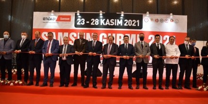 Gurme 2021 Samsun Gıda ve Yöresel Lezzetler Fuarı Açıldı