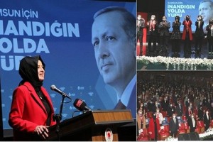 AK Parti Samsun İl Kadın Kolları Başkanlığı Kongresi Gerçekleştirildi 
