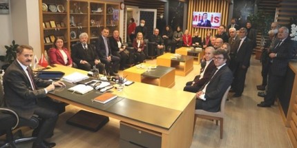 CHP Heyetinden Başkan Deveci’ye Ziyaret