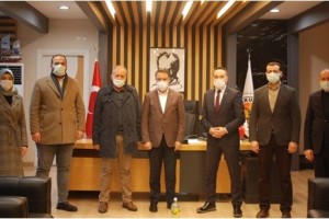 Cemil Deveci’ye Ak Parti Atakum Teşkilatından  Taziye Ziyareti