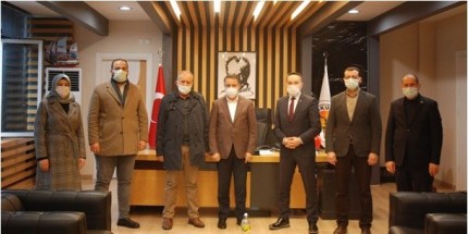Cemil Deveci’ye Ak Parti Atakum Teşkilatından  Taziye Ziyareti