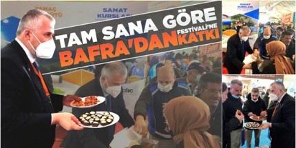 “Tam Bana Göre Festivali”nde Bafra Belediyesi Standına Yoğun İlgi