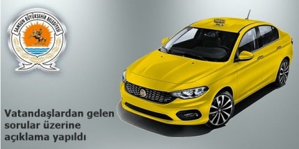 Samsun Büyükşehir'den 'Taksi İhalesi' Açıklaması