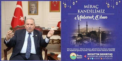 Başkan Demirtaş Miraç Kandilini Kutladı