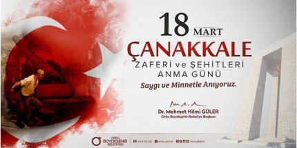 Çanakkale Zaferi; İman, Azim ve Vatan Sevgisiyle Kazanılmış Bir zaferdir