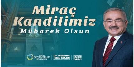 Miraç Kandili’ne Erişmenin Mutluluğu İçerisindeyiz 