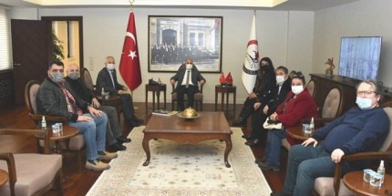 Gazeteciler Cemiyeti'den Vali Dağlı'ya Ziyaret