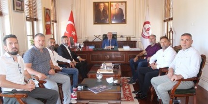 SAYİDE’den Rektör Aydın’a Ziyaret 
