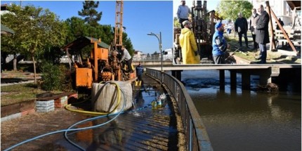 Terme Çayı Islah Projesinde Sondaj Çalışmaları Başladı