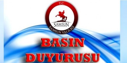 Samsun Valiliği'nden Açıklama