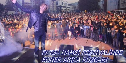 Fatsa’da Coşkulu ve Eğlenceli Hamsi Festivali
