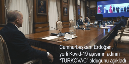 Yerli Kovid-19 Aşısının Adı “TURKOVAC”