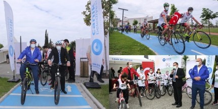 Canik’te Pedallar Şenliğe Çevrildi