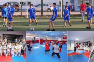 Canik Belediyesi Yaz Spor Okulları Devam Ediyor