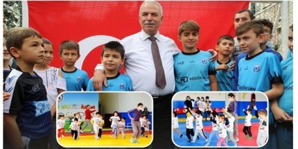 Gelecek İçin Minik Adım, Spor İçin İlkadım” Projesi Meyvesini Veriyor