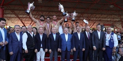 Kırkpınar Yağlı Güreşlerinde Ali Gürbüz Başpehlivan Oldu