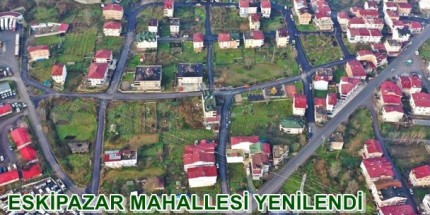 Tarihi Mahalle Eskipazar Beklediği Hizmete Kavuştu