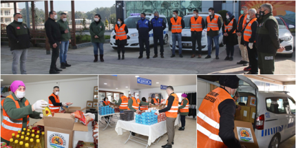 Atakum Belediyesi’nden İhtiyaç Sahiplerine ‘Dayanışma Kolisi’ Desteği