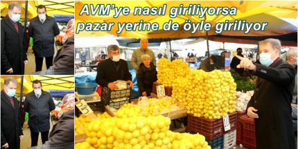 Atakum’da Pazar Yerlerine Denetimde Taviz Yok 