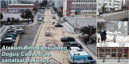 Atakum’da Doğuş Caddesi Yeni Çehresine Kavuştu 