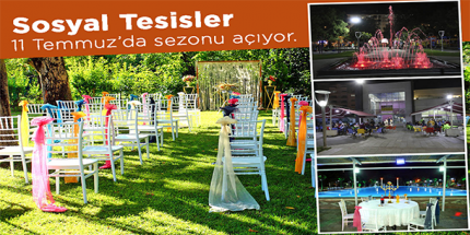 Bafra Belediyesi'nin Sosyal Tesisler 11 Temmuz’da Açılıyor