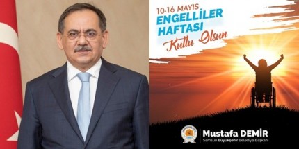 Başkan Mustafa Demir’in Engelliler Haftası Mesajı