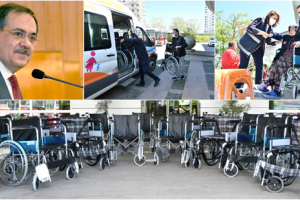 Büyükşehir’den Engelli Vatandaşlara Tekerlekli Sandalye