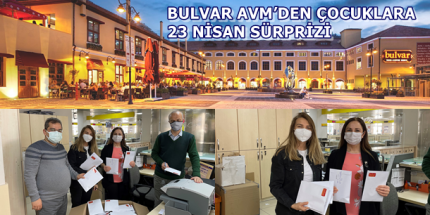 Bulvar AVM Çocukları Unutmadı