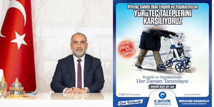 Sandıkçı: "Yürüteç İhtiyacı Olan Canikli Vatandaşlarımız Bize Ulaşsın"