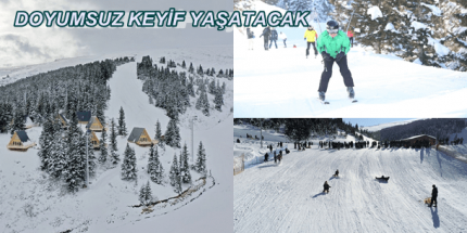 Kayak Merkezi Kış Sezonu İçin Hizmet Vermeye Başladı