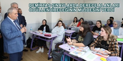 Başkan Demirtaş’tan İLKEM’li Öğrencilere Eğitim Seti Desteği