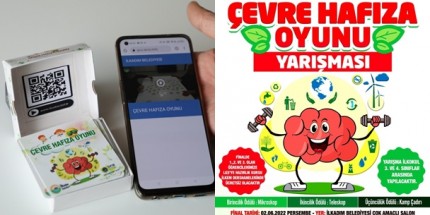 İlkadım Belediyesi Okullara ‘Çevre Hafıza Oyunu’ Kartları Dağıtıyor