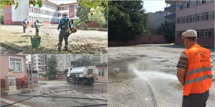 Tekkeköy Belediyesi Okulları Hazırlıyor