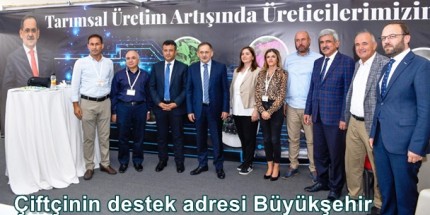 Büyükşehir Belediyesi Tarım Fuarında Stant Açtı
